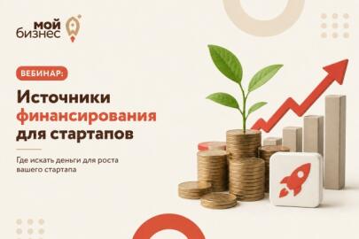 Вебинар "Источники финансирования для стартапов"